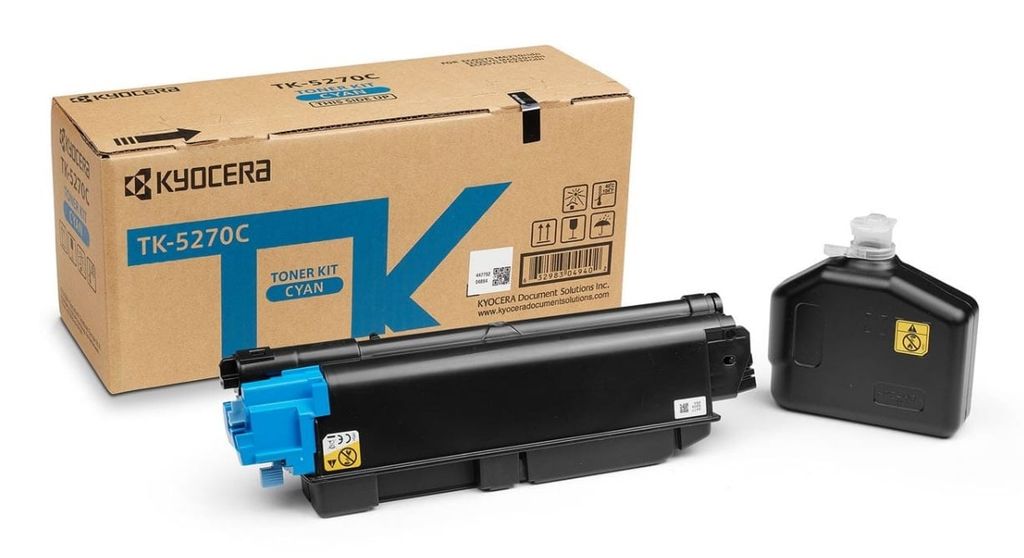 Kyocera Original TK-5270C Cyan Toner Cartridge 1T02TVCNL0